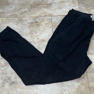 Old navy black mens joggers